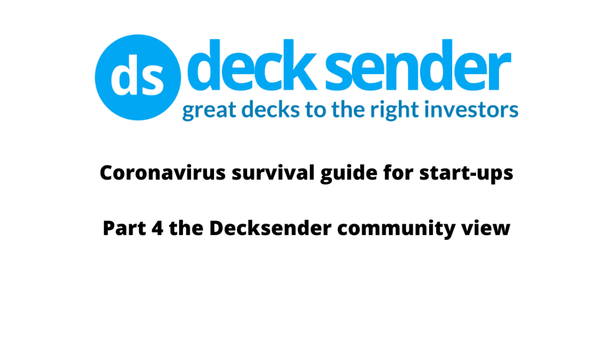 corona virus start survival guide part 4